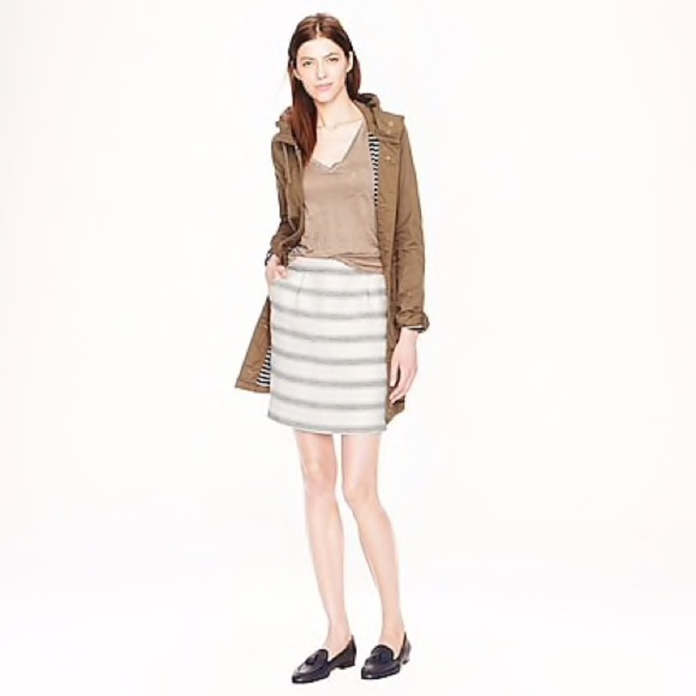 J. CREW SALON MINI IN STRIPE